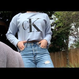 Baby Blue Calvin Klein Crewneck